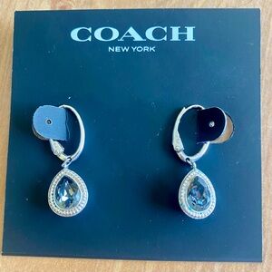 Coach earrings.